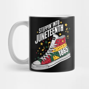 Steppin into juneteenth 2024 Mug